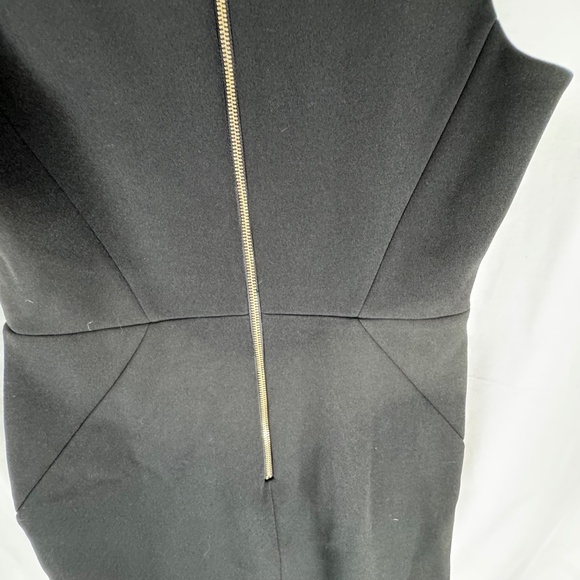 Ted Baker London Tilolah Black Sheath Dress Sz 4 - Picture 5 of 9